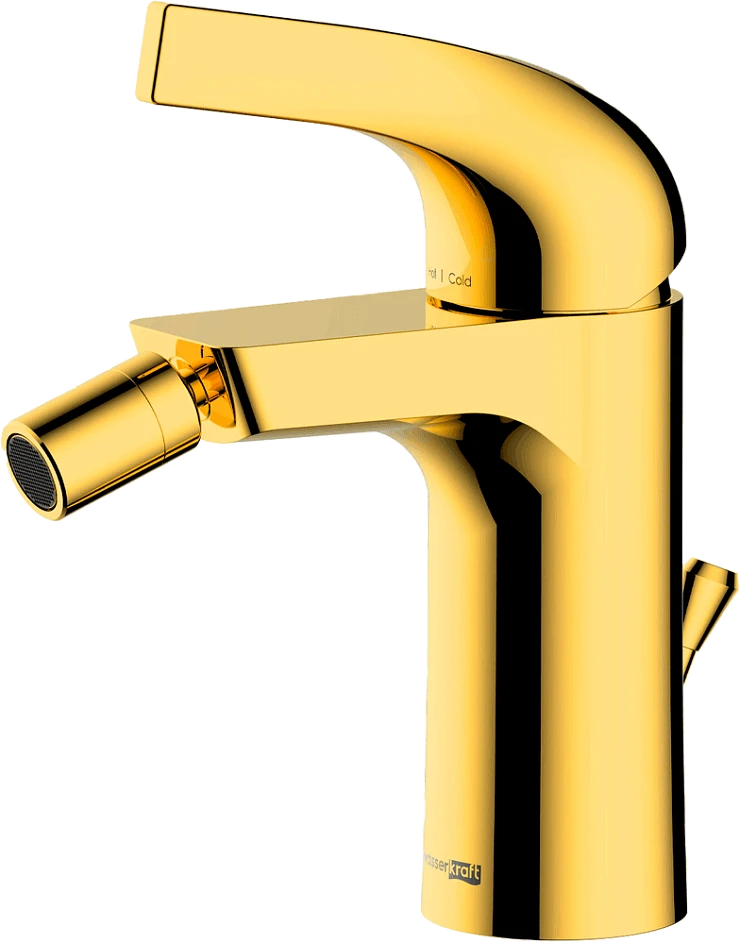 Смеситель для биде Wasserkraft Sauer 7106 золото