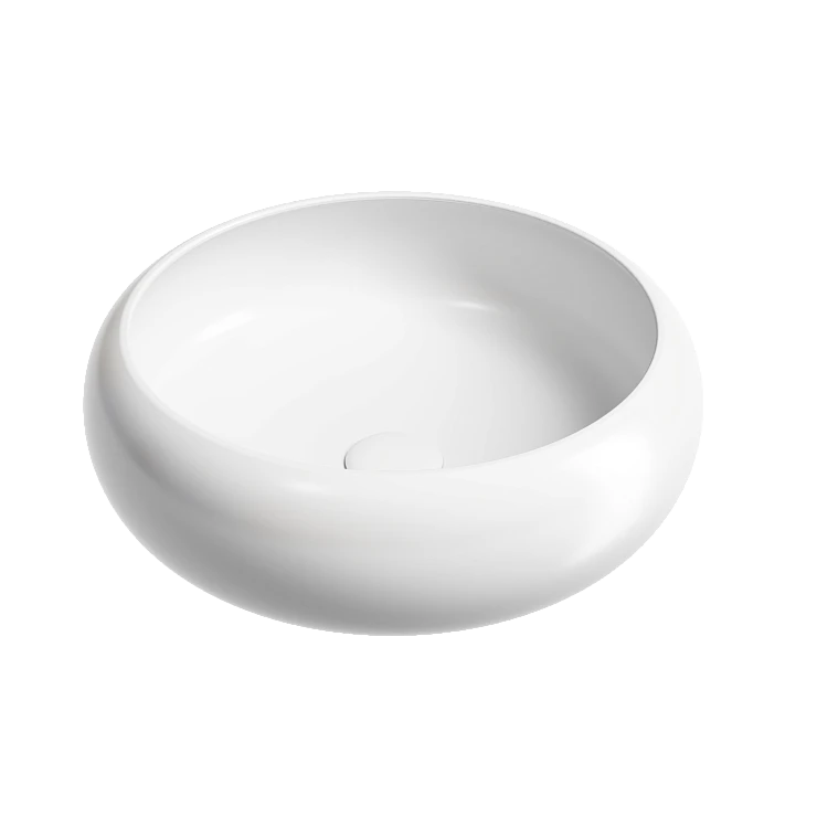 Раковина накладная Ceramica nova Element 360*360*120мм CN6050MW белая матовая