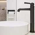 Смеситель для раковины Timo Arisa 5311/03F черный матовый