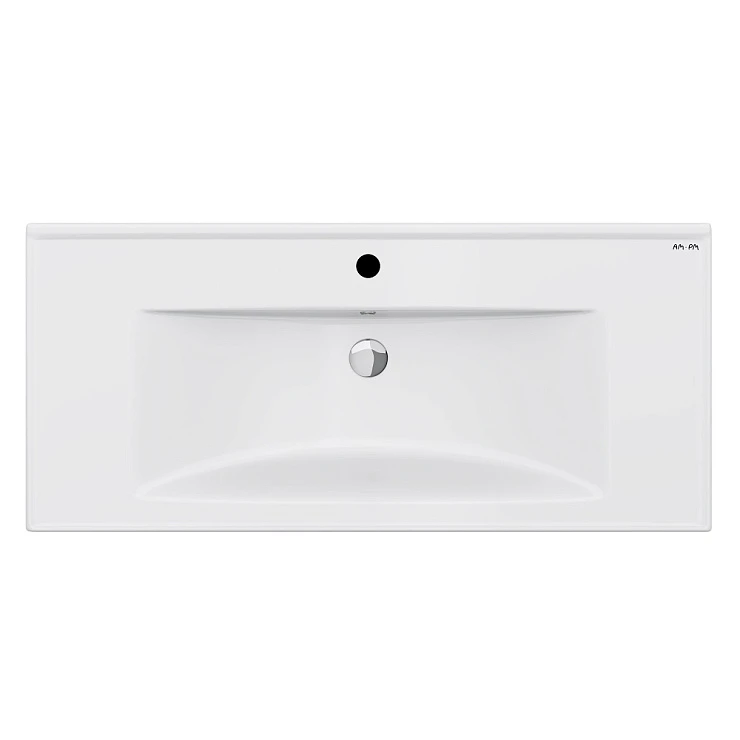 Раковина встраиваемая AM.PM X-Joy 100см M85AWCC1002WG белая глянцевая