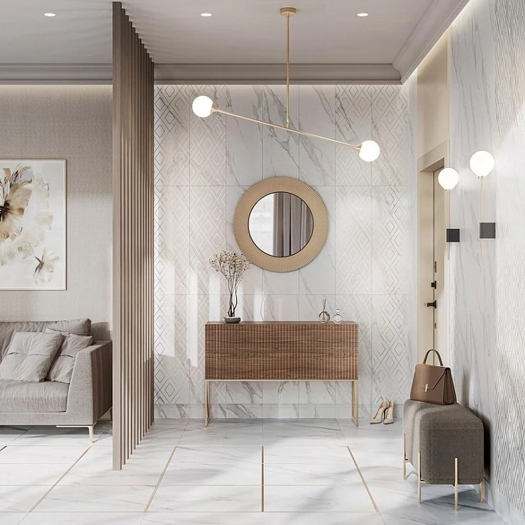 Керамическая плитка Kerama Marazzi Плитка Kerama Marazzi Алентежу OS/A272/13124R белый матовый