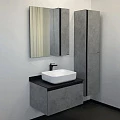 Тумба с раковиной Comforty Эдинбург 75 00004149066CF бетон светлый
