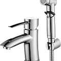 Смеситель для раковины Lemark Atlantiss LM3216C с гигиеническим душем, хром