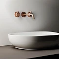 Раковина накладная Ceramica Nova Element CN5003 белая глянцевая