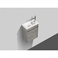 Тумба с раковиной BelBagno Pietra Mini 40 L цемент матовый