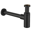 Сифон для раковины Remer RR 958 LNO 1 1/4 черный