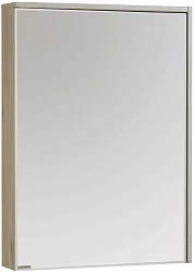 Зеркало-шкаф Aquaton Стоун 60 1A231502SX850 сосна арлингтон, с подсветкой