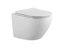 Комплект Set AQUATEK ЕВРОПА унитаз AQ1901-00+тонкое сиденье soft-close+инсталляция Aquatek