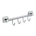 Планка 4 крючка Fixsen Kvadro FX-61305В-4