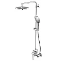 Душевая стойка Bravat Source F9173218CP-A-ENG хром