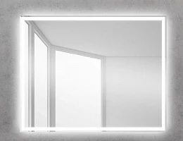 Зеркало BelBagno SPC-GRT-1000-800-LED-BTN, Уценка, Скол