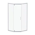 Душевой уголок Damixa Skyline 90х90см DX35WG-405-090MT профиль хром, стекло прозрачное