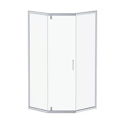 Душевой уголок Damixa Skyline 90х90см DX35WG-405-090MT профиль хром, стекло прозрачное