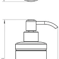 Дозатор Aquanet 5681-1 хром