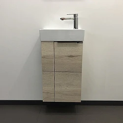 Тумба с раковиной Comforty Матэ 40 00000833CF дуб дымчатый