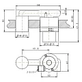 Скрытая часть Bravat Built-in D968K-ENG