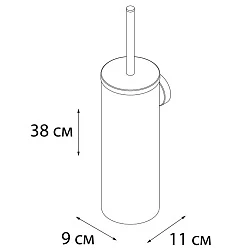 Ершик Fixsen Hotel FX-31013B черный матовый