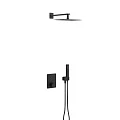 Душевой комплект Excellent Krotos Black AREX.SET.8046BL с внутренней частью, черный