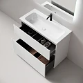 Тумба под раковину Sancos Folk Floor 100 FL100FW напольная, Bianco