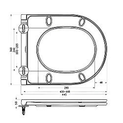 Крышка-сиденье BelBagno BB902SC с микролифтом, белое