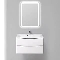 Тумба под раковину BelBagno Marino 80 MARINO-CER-800-2C-SO-BL-P белая глянцева