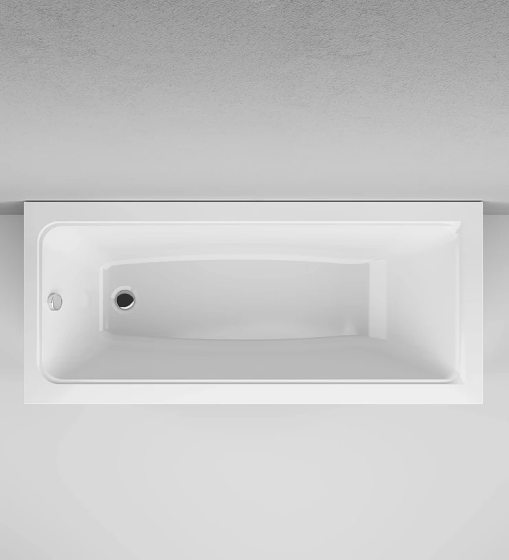 Акриловая ванна AM.PM Gem 170x75 W90A-170-075W-A белая глянцевая