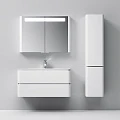 Шкаф-пенал AM.PM Sensation 40см M30CHR0406WG белый глянцевый