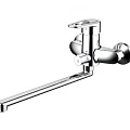 Смеситель для ванны с душем Bravat LOOP F6124182CP-02L-RUS хром