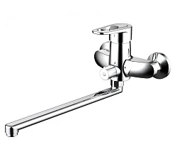 Смеситель для ванны с душем Bravat LOOP F6124182CP-02L-RUS хром