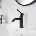 Смеситель для раковины Aquatek Классик AQ1510MB матовый черный