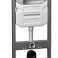 Система инсталляции для унитазов Ceramica Nova Envision Flat CN1002M с кнопкой хром матовая
