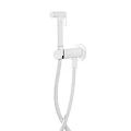 Гигиенический душ Cezares LEAF-DIF-BIO со смесителем, белый матовый