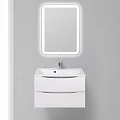 Раковина встраиваемая BelBagno Marino 75см BB750/450-LV-MR-PR белая