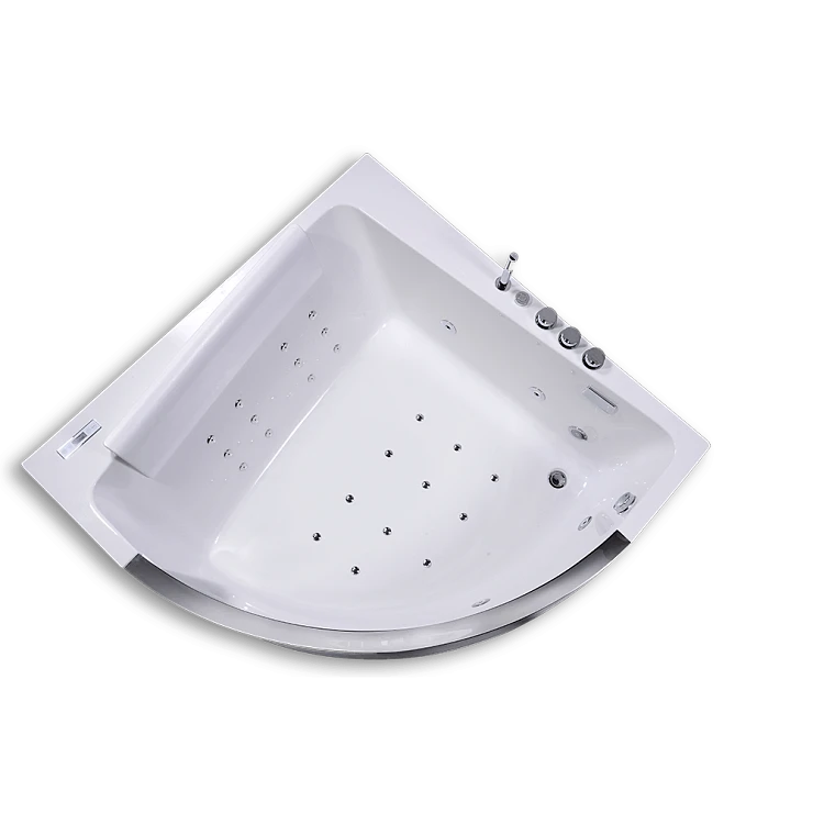 Акриловая ванна Orans OLS-BT65107 150x150см 6510700 с гидромассажем, белая глянцевая