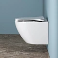 Комплект инсталляции Grohe Rapid SL 38772001 с унитазом BelBagno Uno BB3105CHR/SC и кнопкой хром 4в1