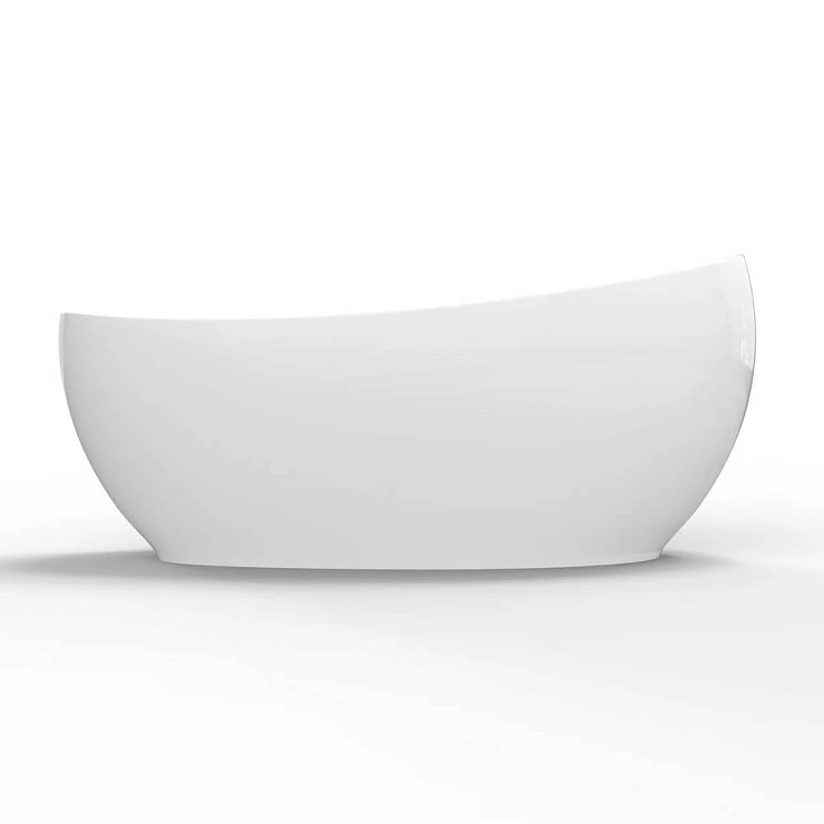 Акриловая ванна Black & White Swan SB225 180x90см 225SB00 белая глянцевая