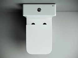 Унитаз-компакт Ceramica Nova Cubic CN1803 белый глянец