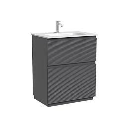 Тумба под раковину Sancos Folk Floor 70 FL70FGS напольная, Grey soft