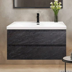 Тумба с раковиной Cezares Molveno 100 bianco ghiaccio