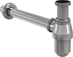 Сифон для раковины AlcaPlast A431 хром