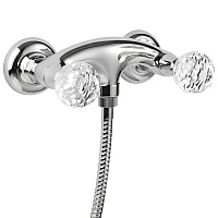 Смеситель для душа Cezares ATLANTIS-DS-01-Sw хром, ручки Swarovski