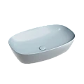 Раковина накладная Ceramica nova Element 600*380*138мм CN6049MHL серо-голубая матовая
