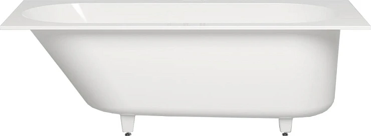 Ванна из искусственного камня Salini ORNELLA KIT 170x75 встраиваемая 102411G белая глянцевая