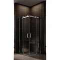 Душевой уголок Berges Gelios 80x80см 061026 профиль хром, стекло прозрачное