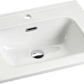 Тумба с раковиной Sancos Cento 60 белая глянцевая