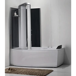 Акриловая ванна Orans 170x85 с гидромассажем OLS-BT9501 L белая глянцевая