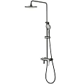 Душевая стойка Lemark Bronx LM3762GM графит