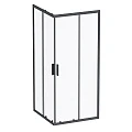 Душевой уголок AM.PM Gem S 90x90см W93G-403-090BT профиль черный, стекло прозрачное