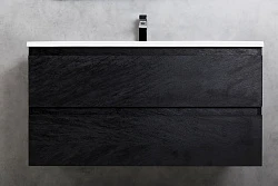 Тумба с раковиной Cezares Molveno 100 nero