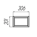 Полка Aquaton Брук 30 1A202603BCDF0 дуб феррара